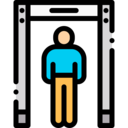 security,signs,people,furniture and household,control,humanpictos,metal,door,gate,detector,security gate,metal detector